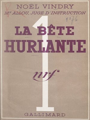 cover image of La bête hurlante